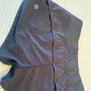 Size 2 black Lulu lemon active shorts